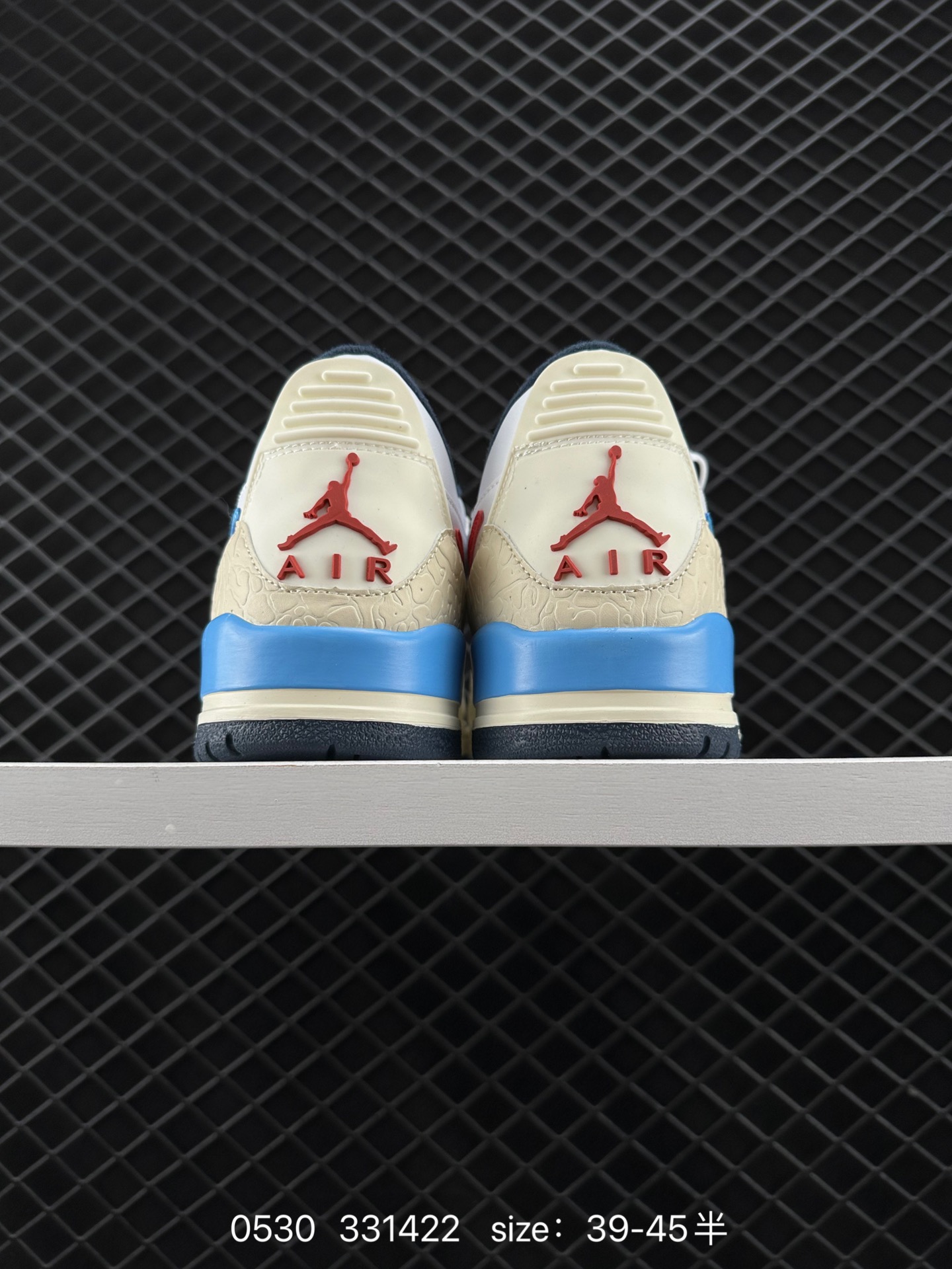 Nike Air Jordan Legacy 312 Low”White/Grey Fog/Blue/Red“